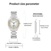 Women's Watch, A Stylish and Refined, Niche and Simple-Style Women's Watch With Stainless Steel Strap, Quartz Movement, A Unique