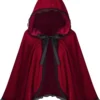 Christmas Clothing Adult Christmas Cloak Cloak Little Red Riding Hood Christmas Cloak Party Stage Performance Clothing