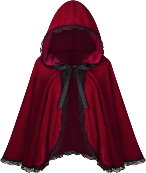 Christmas Clothing Adult Christmas Cloak Cloak Little Red Riding Hood Christmas Cloak Party Stage Performance Clothing