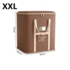 Household Clothes  Move Place Storage Bag for Clothes Dustproof Collapsible Organizers for Blankets Bedding Zip Bag with Handles