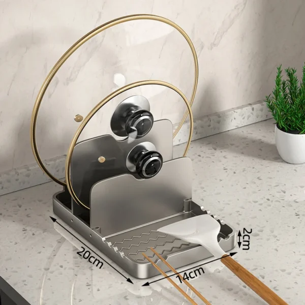 Kitchen Pot Stand Organizers Storage Rack Cutting Board Holder Spoon Drain Holder Tableware Drainboard Kitchens Accessories