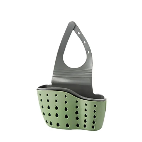 Sc8446e85f9fc48449842db087134fe47m.webp Kitchen Sink Holder Hanging Drain Basket Adjustable Soap Sponge Shelf Organizer Bathroom Faucet Holder Rack Kitchen Accessories