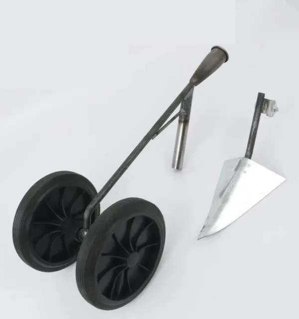Household Hand-Pushed Hoe, Hoe, Hoe, Wheeled Hoe, Weeder, Garden Hoe, Micro Tillage Machine, Turning Soil, Trenching Plow, Push