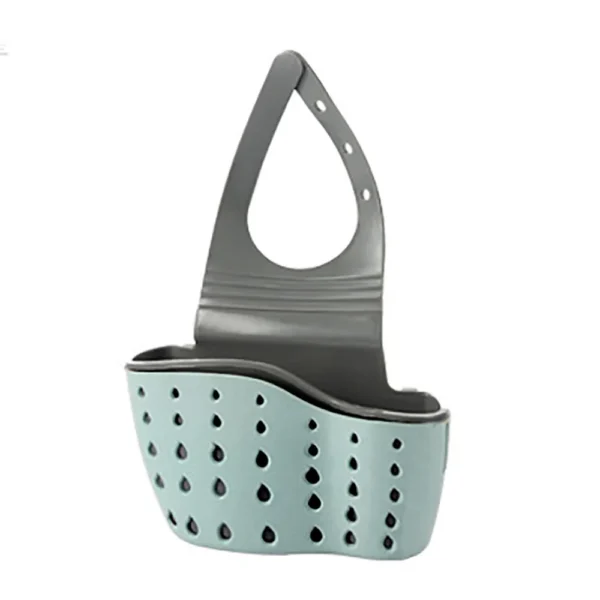 Sdc87e64b033f469398ace5fadc3b12deM.webp Kitchen Sink Holder Hanging Drain Basket Adjustable Soap Sponge Shelf Organizer Bathroom Faucet Holder Rack Kitchen Accessories