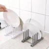 Kitchen Storage Rack Pot Cover Rack Stainless Steel Creative Bowl and Dish Storage Rack Kitchen Accessories