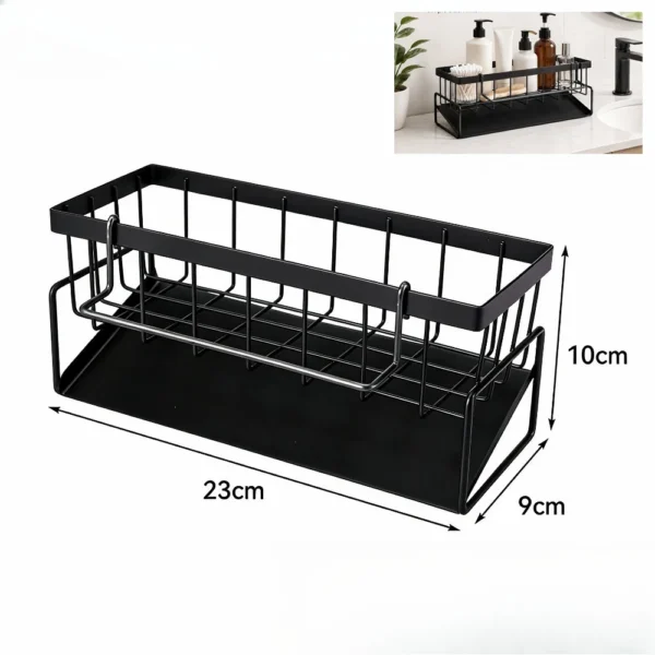 Kitchen Sink Drain Rack Sponge Storage Flexible Faucet Holder Soap Drainer Towel Rack Shelf Organizer Kitchen Accessories
