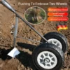 Household Hand-Pushed Hoe, Hoe, Hoe, Wheeled Hoe, Weeder, Garden Hoe, Micro Tillage Machine, Turning Soil, Trenching Plow, Push